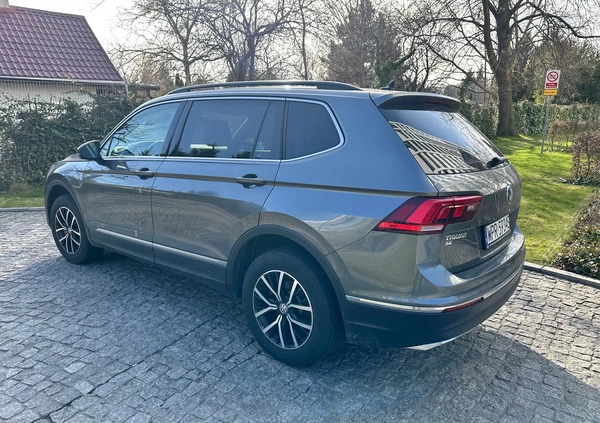 Volkswagen Tiguan Allspace cena 115000 przebieg: 106000, rok produkcji 2021 z Warszawa małe 211